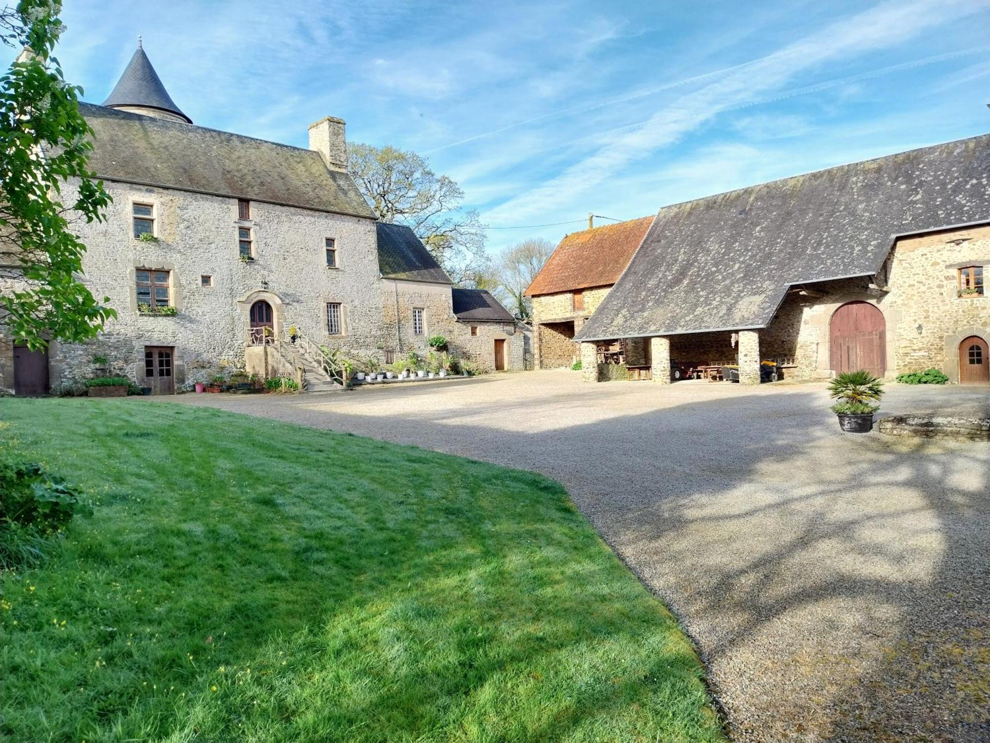 Bed and Breakfast Manoir De La Foulerie Ancteville Zewnętrze zdjęcie