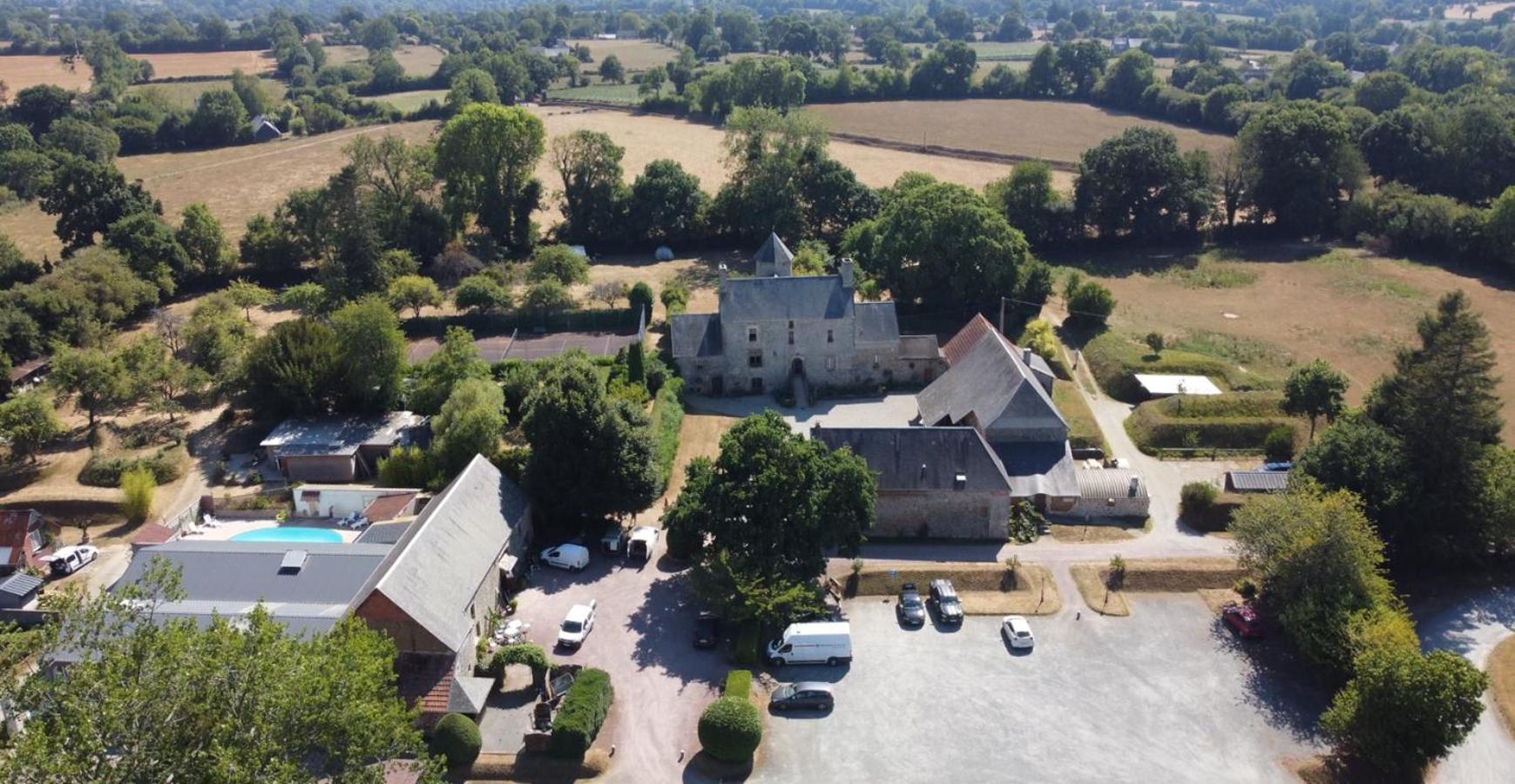 Bed and Breakfast Manoir De La Foulerie Ancteville Zewnętrze zdjęcie